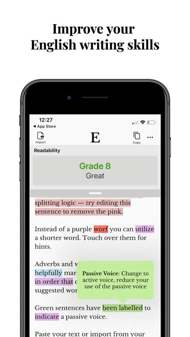 English Editor & Proofreading應用截圖