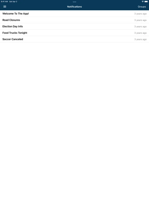 City of Kennesaw iPad 应用截图
