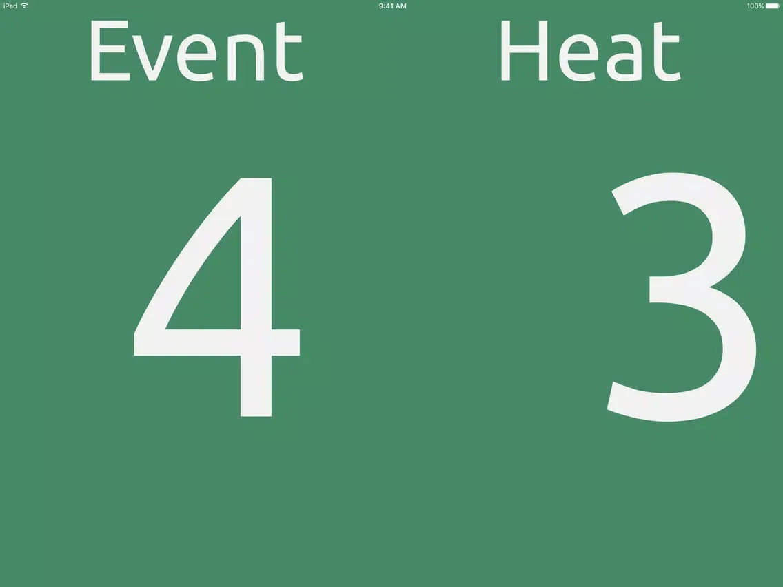 تصاویر Swim Meet Board iPad 