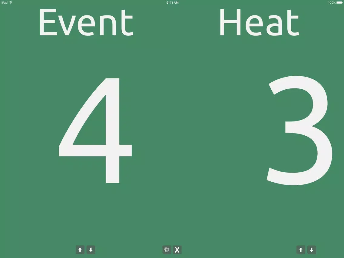تصاویر Swim Meet Board iPad 