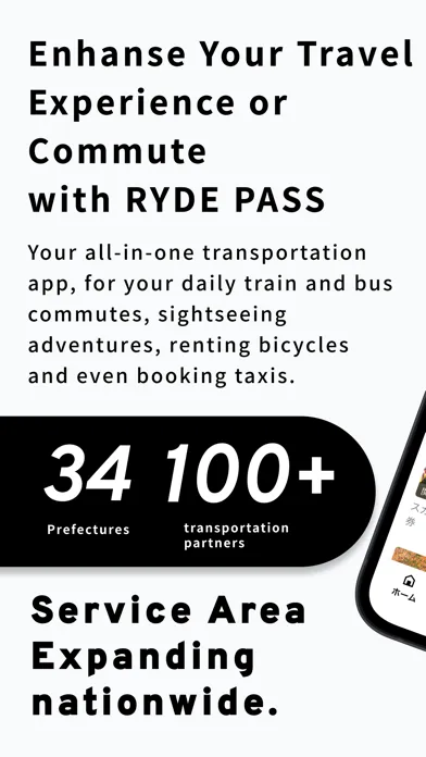 ภาพหน้าจอของ RYDE PASS - E-ticketing App