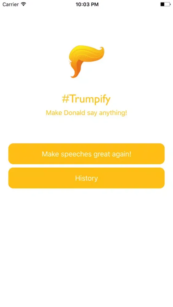 #Trumpify应用截图