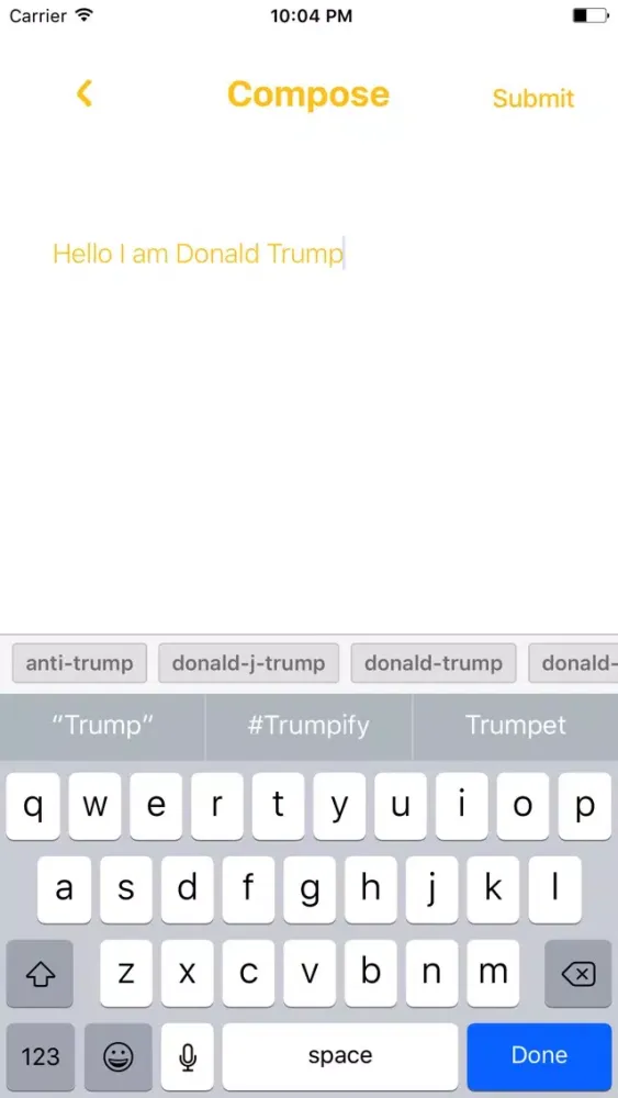 #Trumpify应用截图