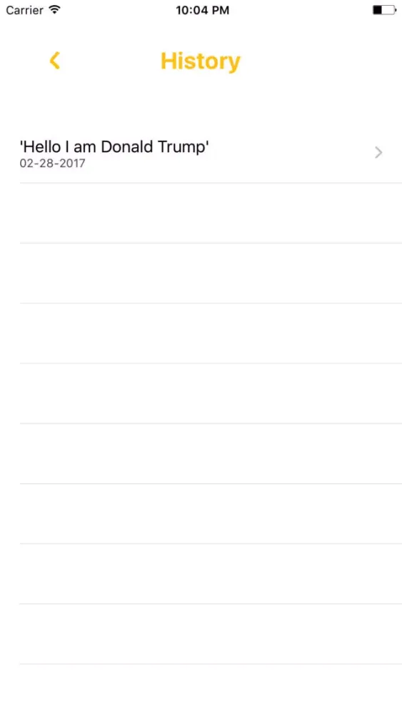 #Trumpify应用截图