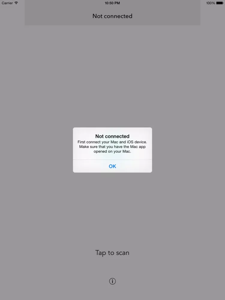 KeyTouch iPad  Screenshots