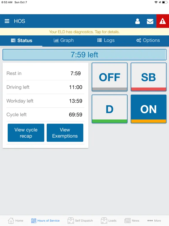 Ảnh chụp màn hình của RyderDrive iPad 