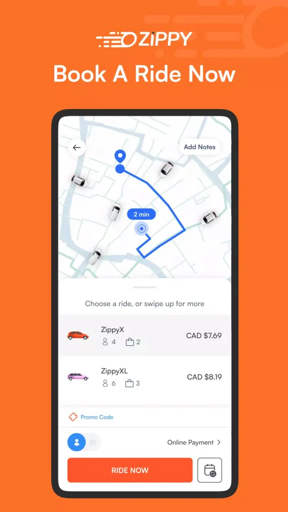 Zippy: Go Anywhere, Anytime Screenshots
