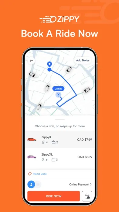 Zippy: Go Anywhere, Anytime Screenshots