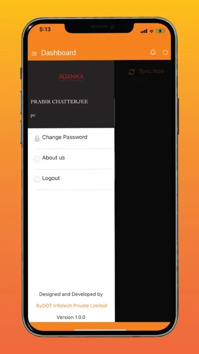Invento SalesApp سکرین شاٹس