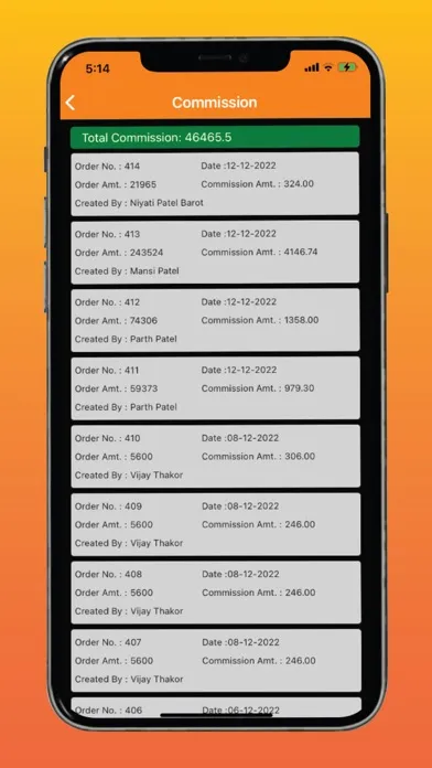 Invento SalesApp سکرین شاٹس
