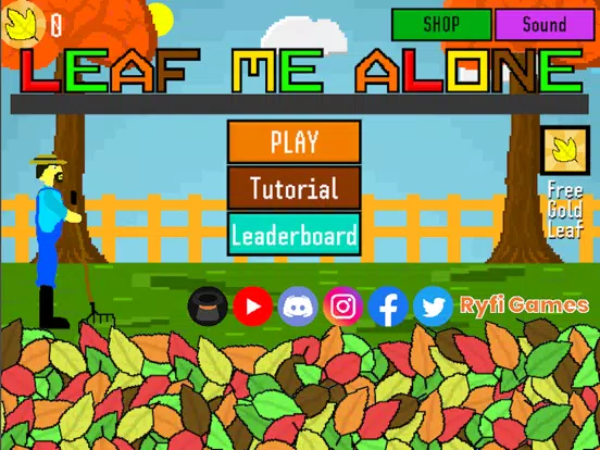 Leaf Me Alone iPad 應用截圖