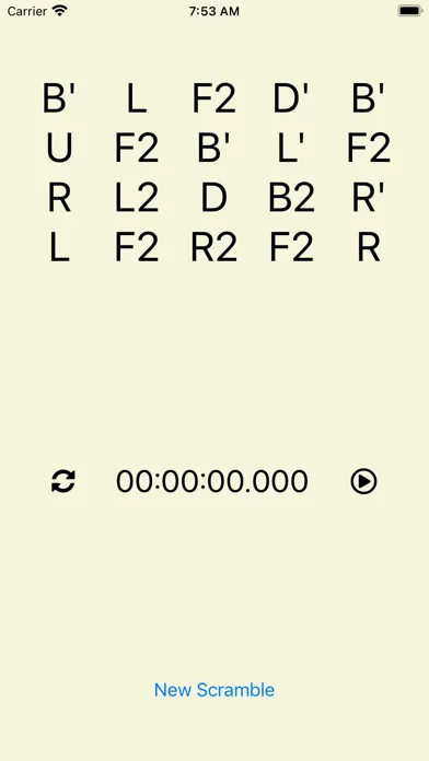 Screenshot di Cube Scrambler