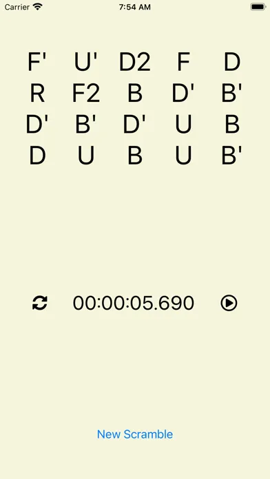 Screenshot di Cube Scrambler
