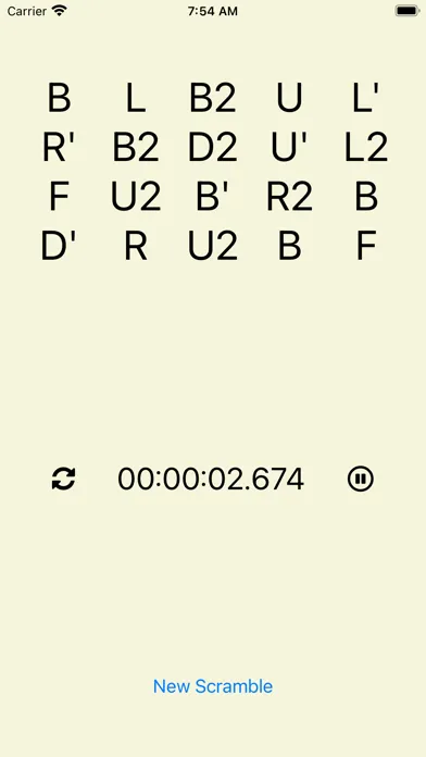 Screenshot di Cube Scrambler