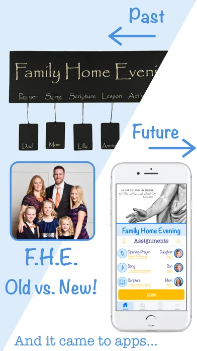 Captures d'écran de LDS Tools: Family Home Evening