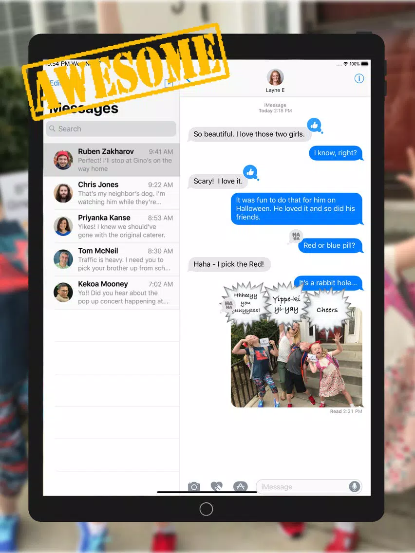 Tangkapan layar Popular Movie Quotes Stickers iPad 