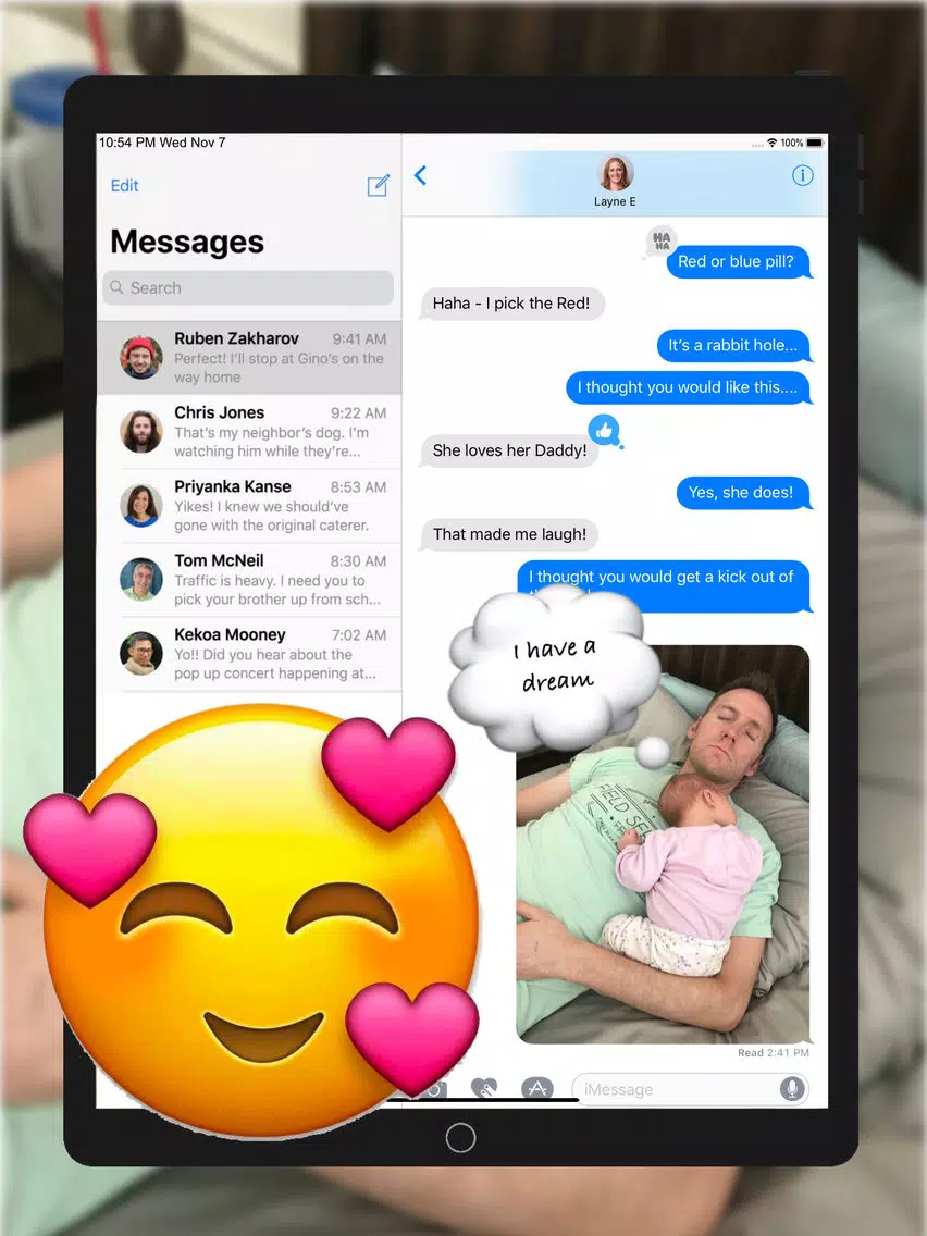 Tangkapan layar Popular Movie Quotes Stickers iPad 