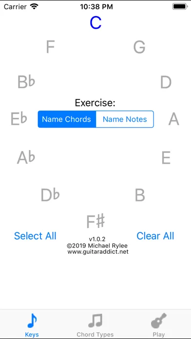 Zrzuty ekranu Chord Learner - Learn chords