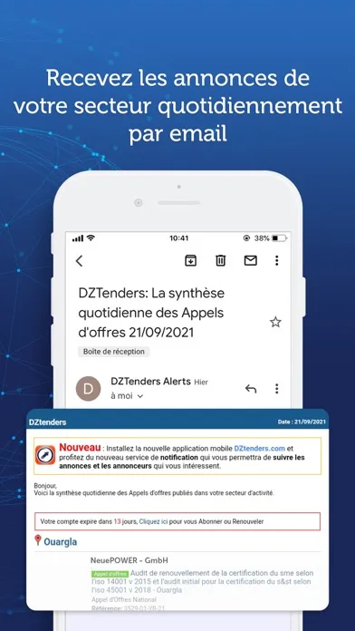 Capturas de pantalla de DZtenders