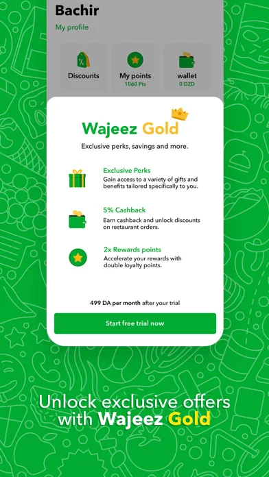 Capturas de pantalla de Wajeez: Food delivery and more