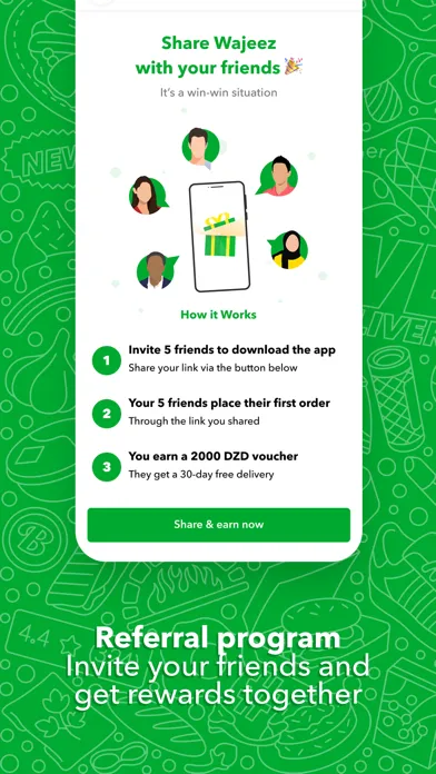 Capturas de pantalla de Wajeez: Food delivery and more