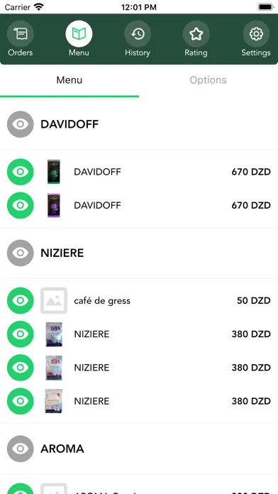 Screenshot di Wajeez store manager