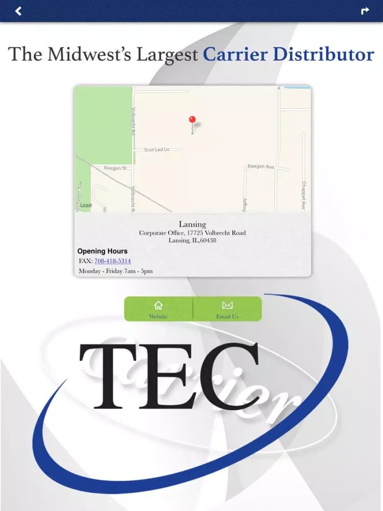 TEC Carrier iPad  Screenshots