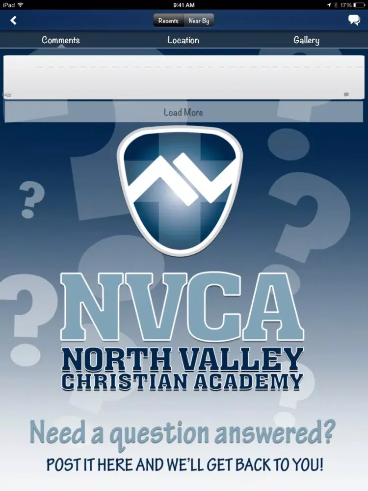 ภาพหน้าจอของ North Valley Christian Academy iPad 