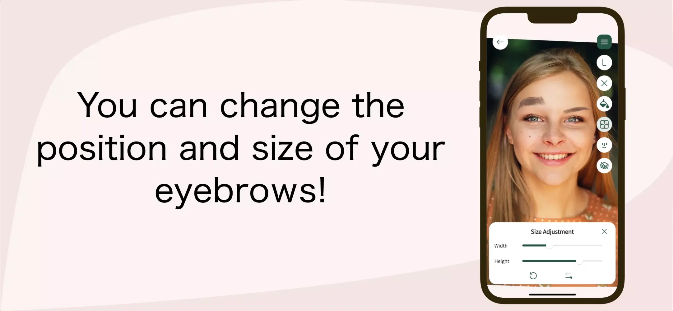 Captures d'écran de Find ideal eyebrows：BrowStudio
