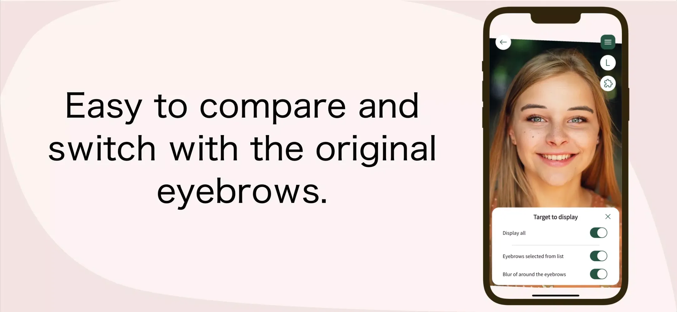 Captures d'écran de Find ideal eyebrows：BrowStudio