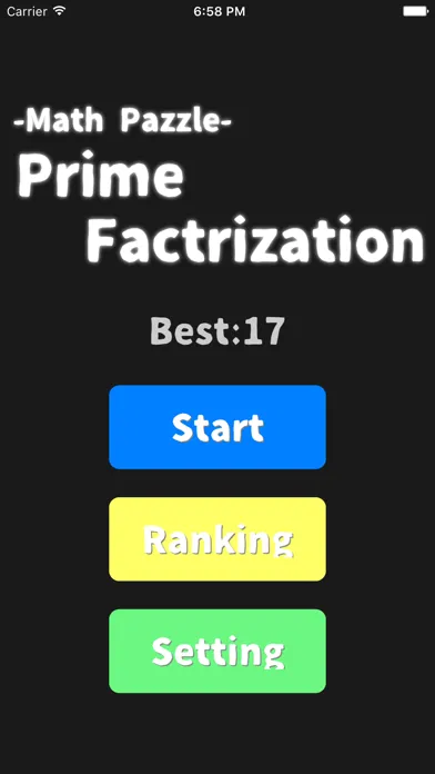 Prime Factorization-free brain training game Screenshots