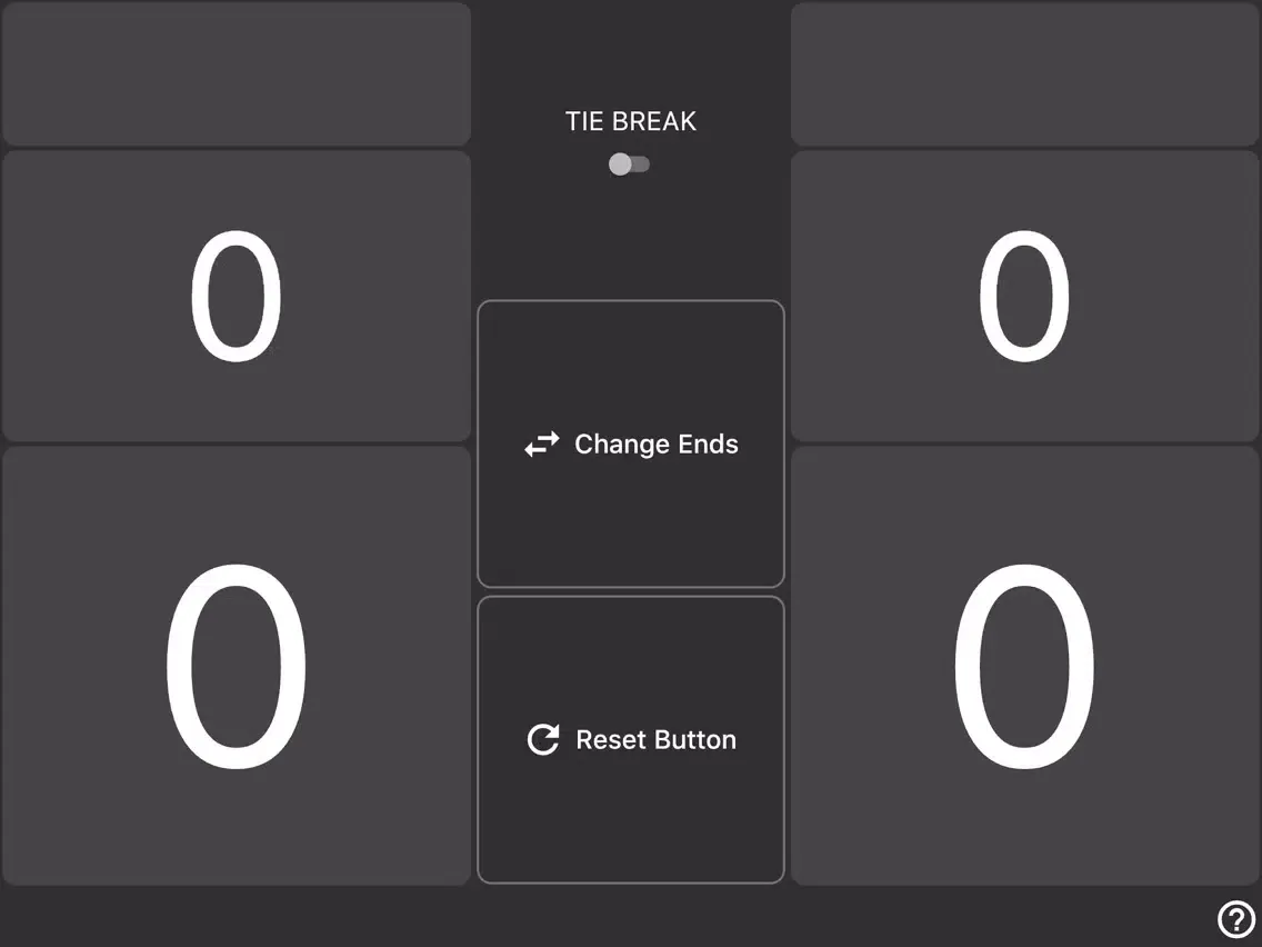 Easy Tennis Scoreboard iPad 应用截图
