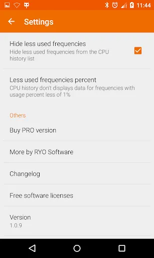 CPU Stats Reader سکرین شاٹس