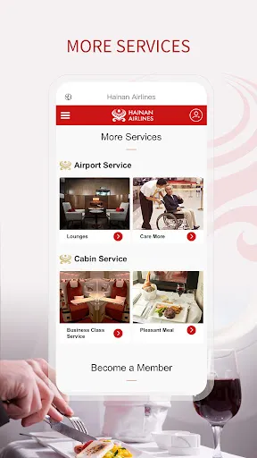Hainan Airlines應用截圖