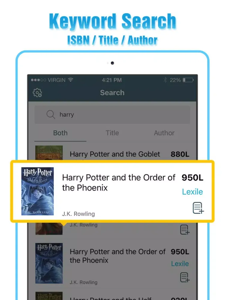 Literacy Leveler - Lit Lexile iPad  স্ক্রিনশট