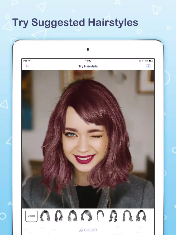 Captures d'écran de Face Shape Finder - face meter iPad 
