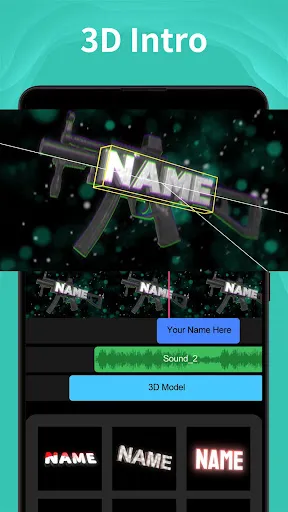 Intro Maker -video intro outro Ekran Görüntüleri
