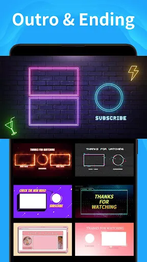 Intro Maker -video intro outro Ekran Görüntüleri