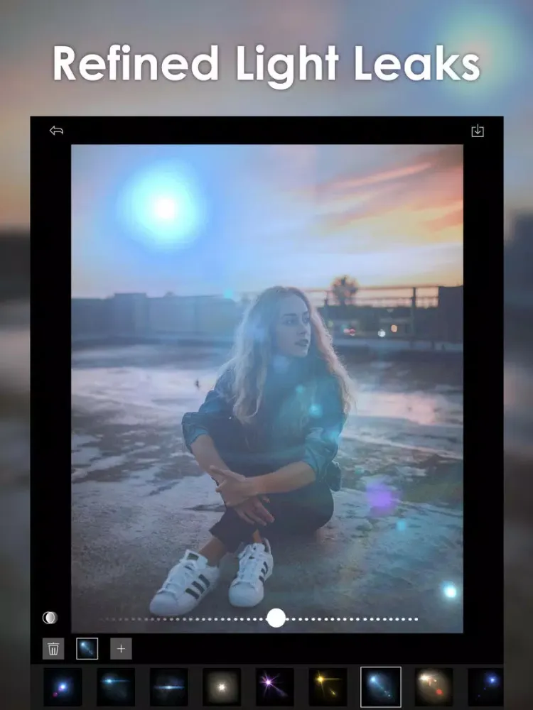 تصاویر Lens Light - flare effects iPad 