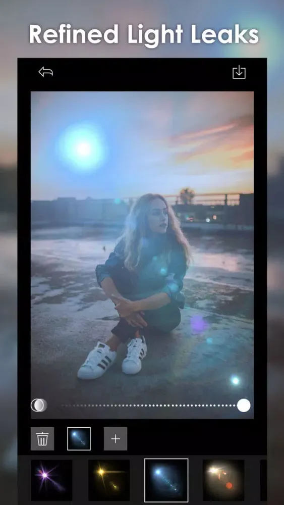 تصاویر Lens Light - flare effects