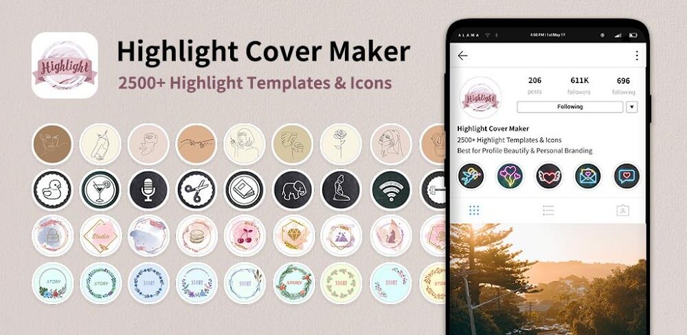 Highlight Cover Maker