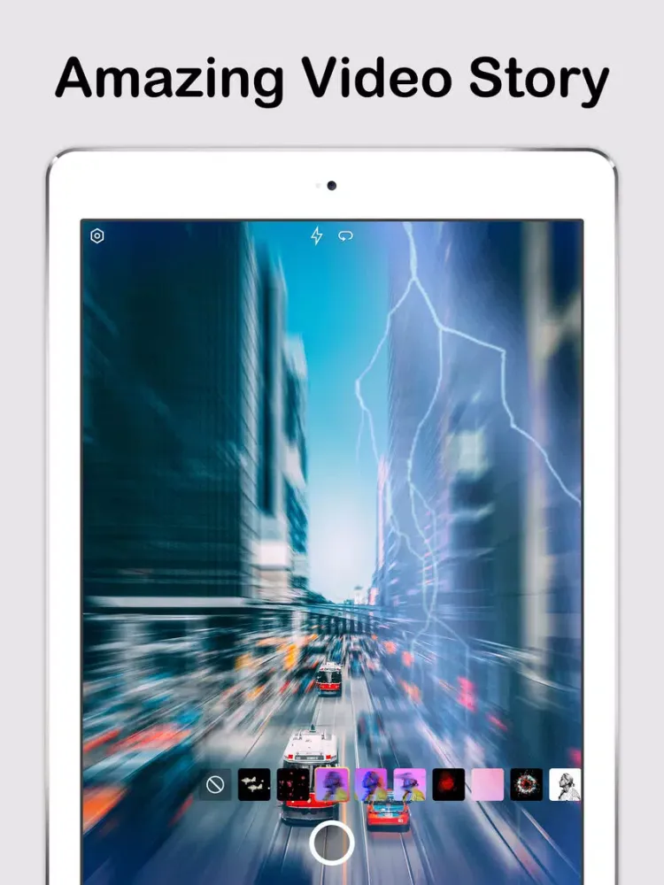 Capturas de pantalla de Superzoom - video story maker iPad 