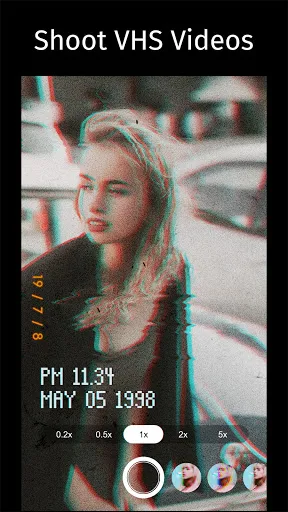 Zrzuty ekranu 90s - Glitch VHS Video Effects