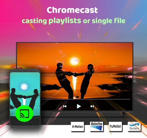 Tangkapan skrin Night Video Player - voice amp