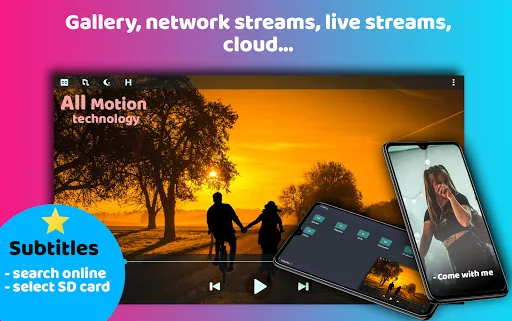Tangkapan skrin Night Video Player - voice amp