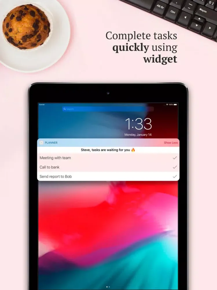 Captures d'écran de Planner - todo task manager iPad 