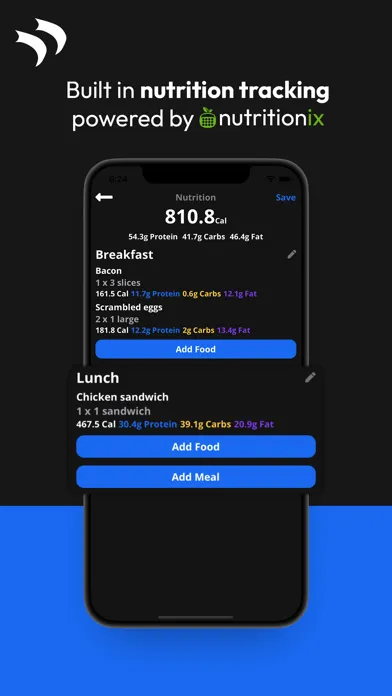 Capturas de tela do Talon: Custom Workout Tracker