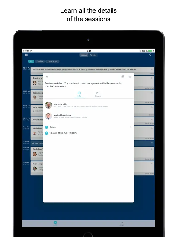 Corporate University, RZD iPad  سکرین شاٹس
