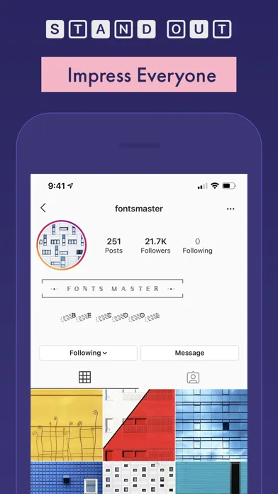 Fonts ∘ Screenshots