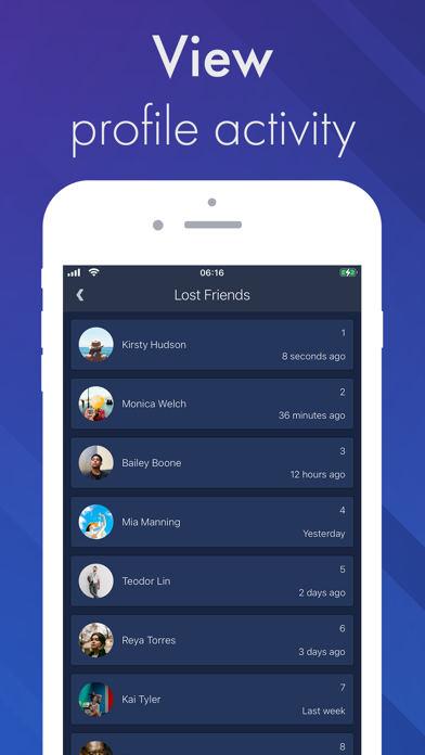 Screenshot di xView: Friend Follower Tracker